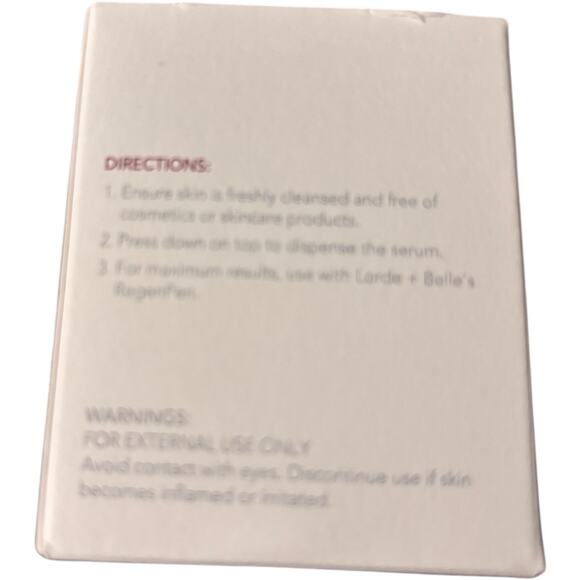 LORDE + BELLE HA 3 Peptide Serum - Picture 2 of 2